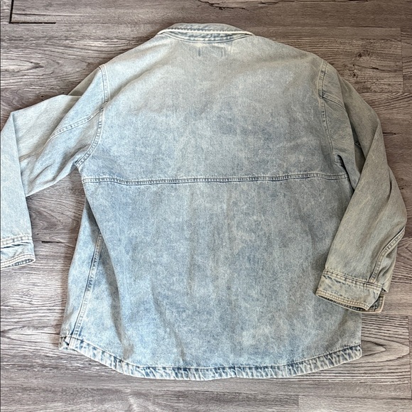 No Boundaries Light Blue Jean Jacket - Picture 3 of 3